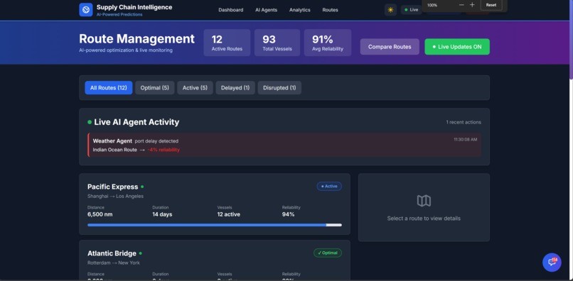 Global Supply Chain Intelligence Network – screenshot 3