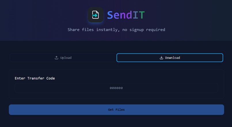 SendIT – screenshot 3