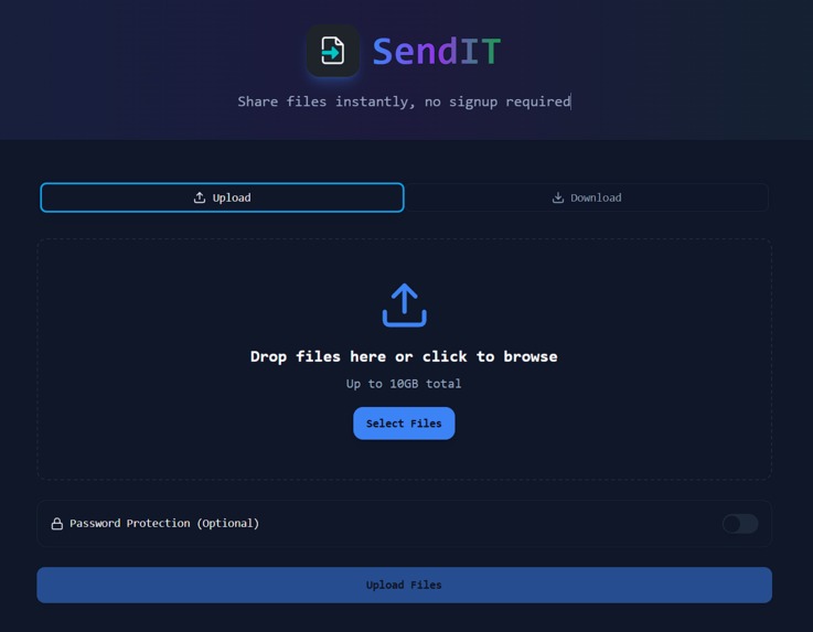 SendIT – screenshot 4