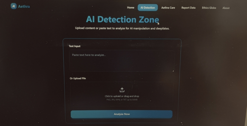 AETHRA AI – screenshot 1