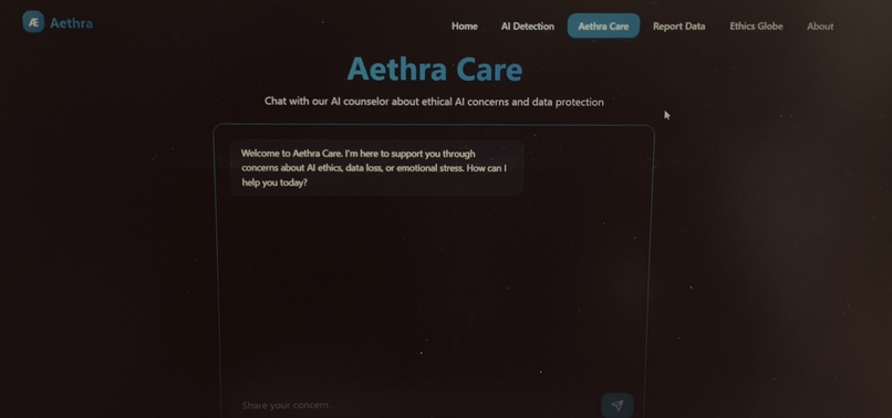AETHRA AI – screenshot 2