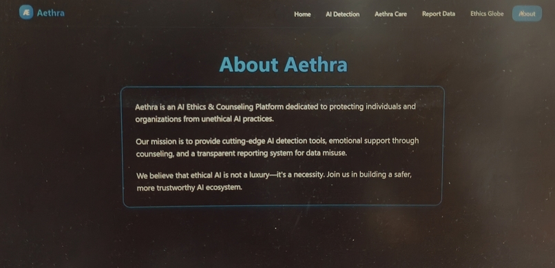 AETHRA AI – screenshot 5