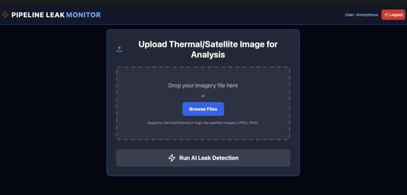 PIPELINE LEAK MONITOR – screenshot 1