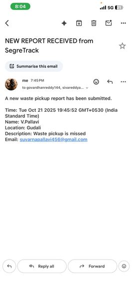 SegreTrack – Smart Waste Pickup & Segregation App – screenshot 6