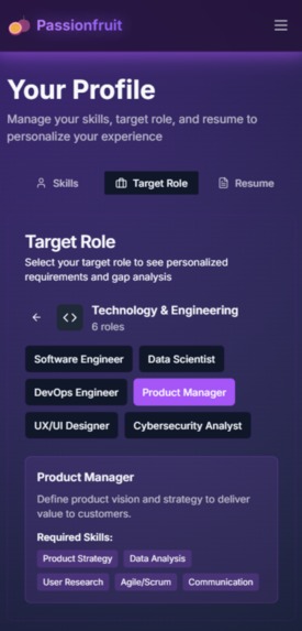 Passionfruit - Skills Gap Analyzer – screenshot 5
