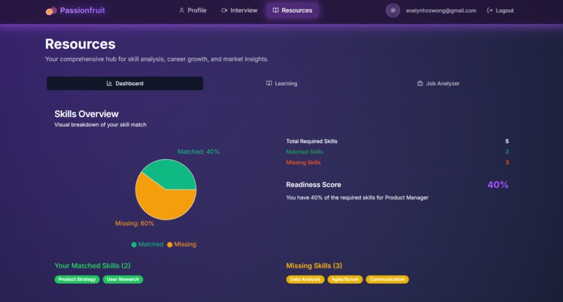 Passionfruit - Skills Gap Analyzer – screenshot 6