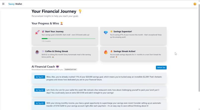 SavvyWallet – screenshot 2