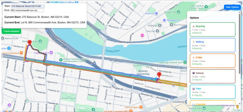 MoveGreen – screenshot 1
