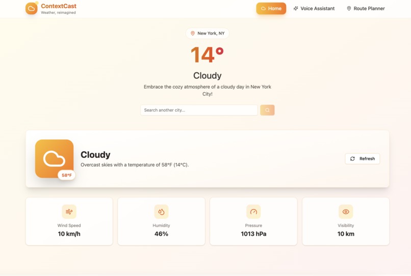 ContextCast – screenshot 1