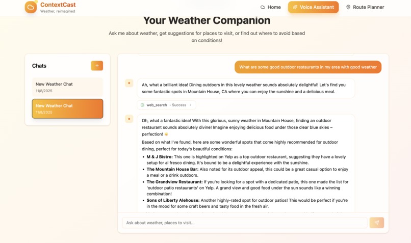 ContextCast – screenshot 2