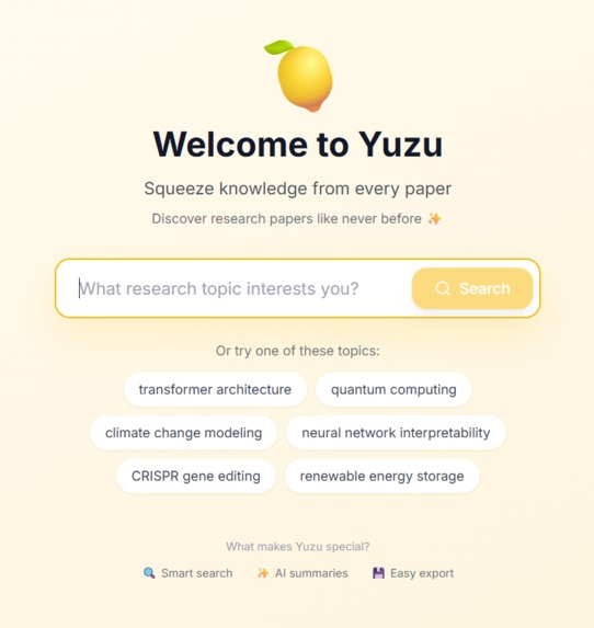 Yuzu – screenshot 1