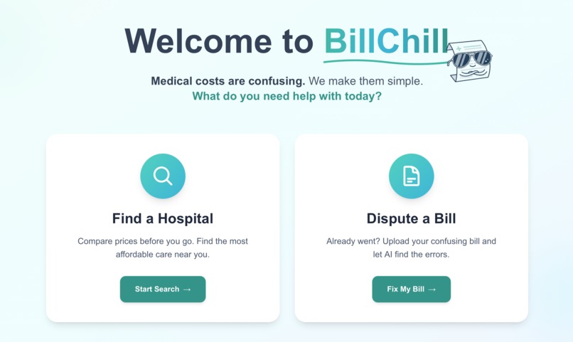 BillChill – screenshot 1