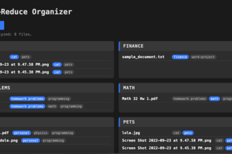 Local file identification and sorting prototype