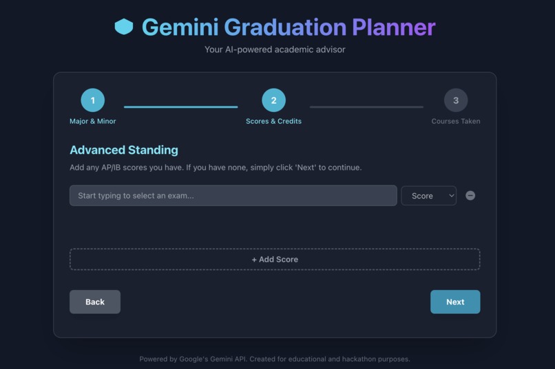 Gemini Graduation Planner – screenshot 3