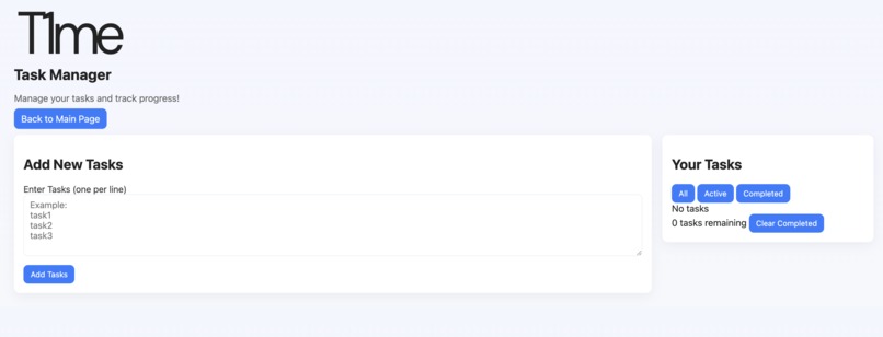 T1me – screenshot 2
