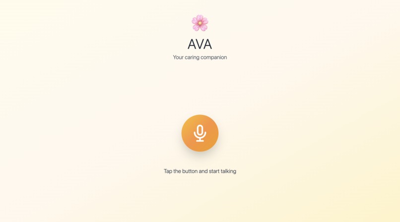 AVA: An AI Companion for Seniors – screenshot 4