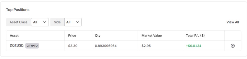 Gemini Trading Bot – screenshot 2