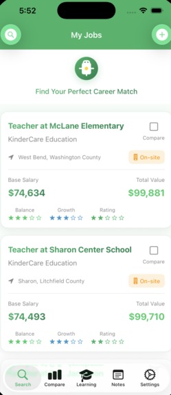 WorkWise – screenshot 2