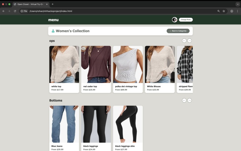 Open Closet – screenshot 1