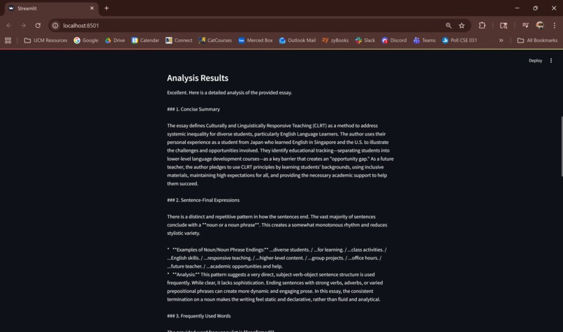 Gemini Text Mining Bot – screenshot 2