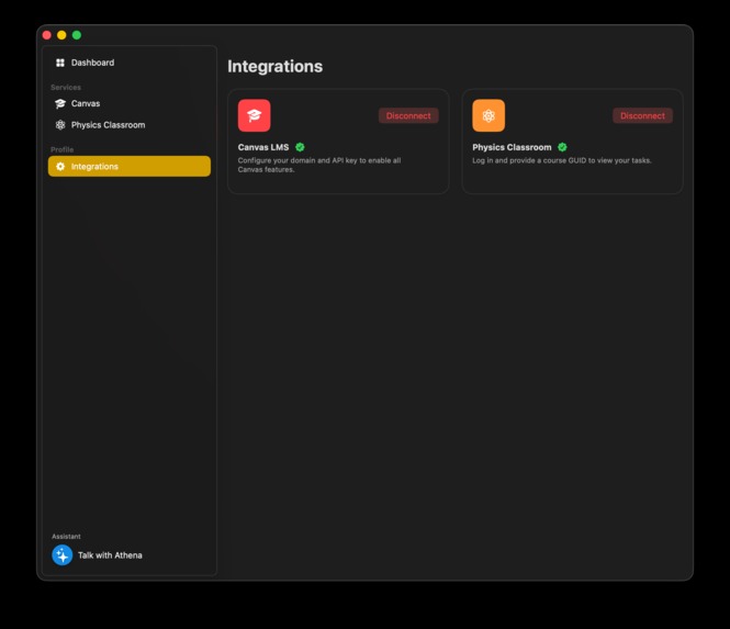 Athena – screenshot 1