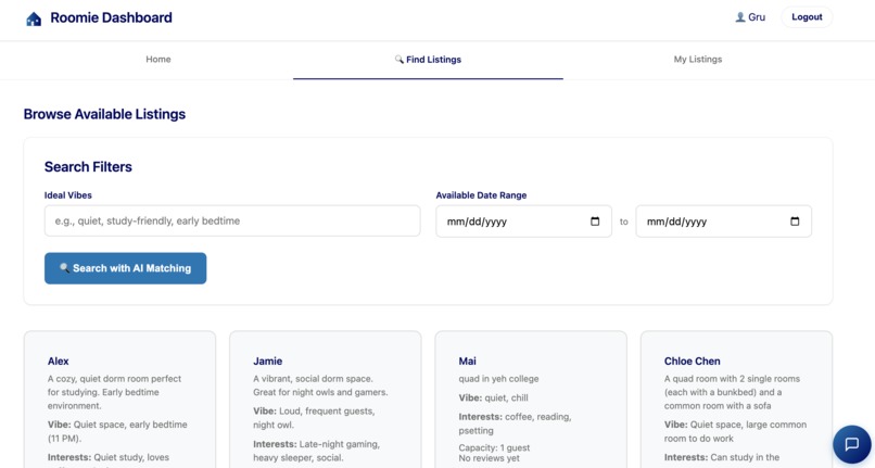 Roomie – screenshot 2