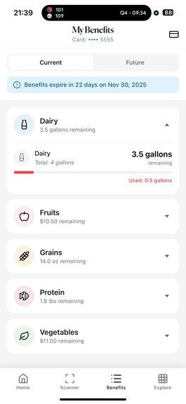 WIC App – screenshot 3