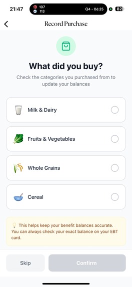 WIC App – screenshot 8