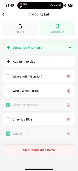 WIC App – screenshot 10