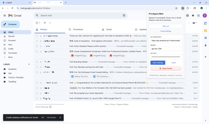 PrivAgent Mail – screenshot 3