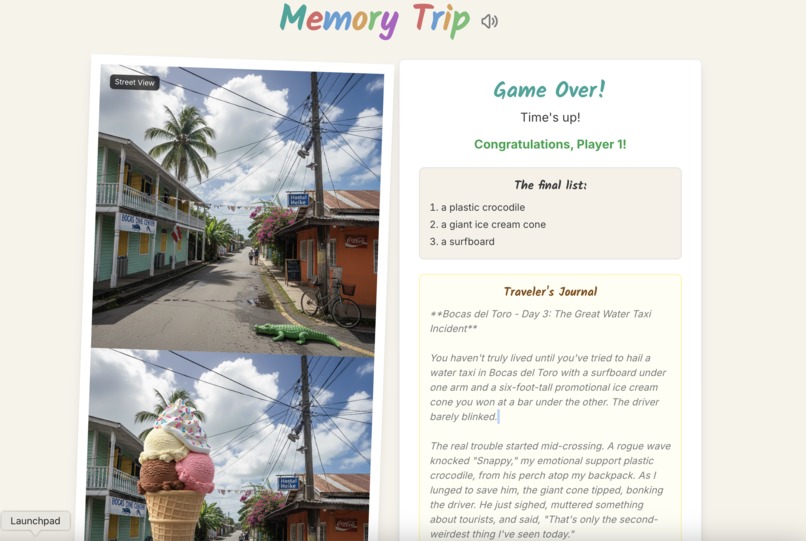 Memory Trip, a Real-Time Memory Game – screenshot 3