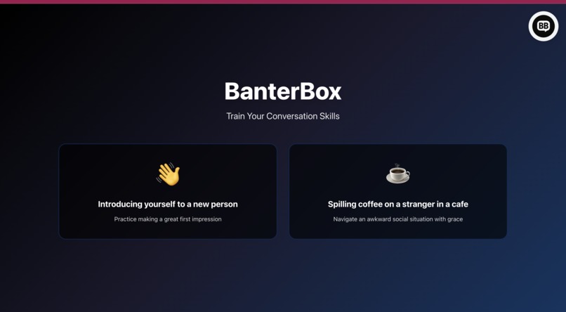 BanterBox – screenshot 1