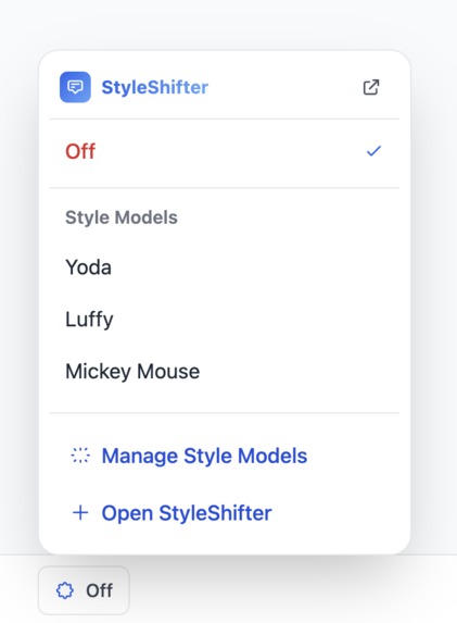 Style Shifter – screenshot 2