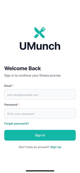 UMunch – screenshot 2