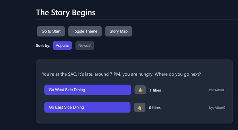 SBUHacks - User Story Game – screenshot 1