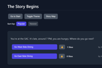 SBUHacks - User Story Game