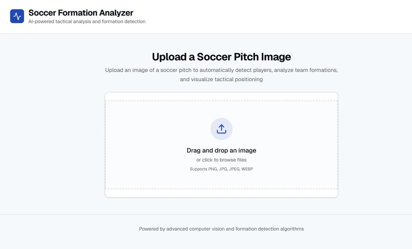 Soccer Formation Analysis With Computer Vision – screenshot 4