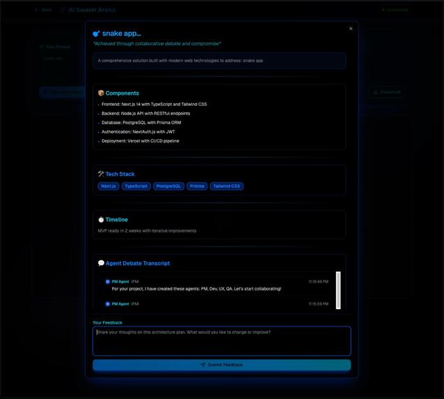 AI Swarm Arena – screenshot 3