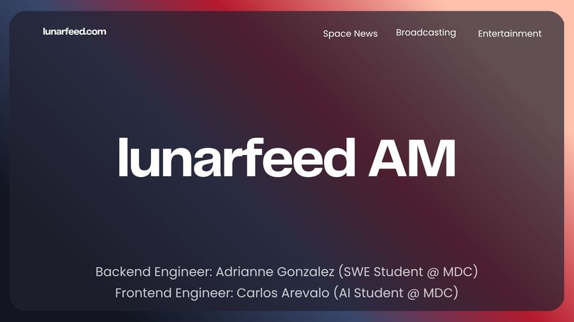 lunarfeed – screenshot 1