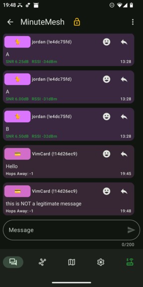 minutemesh – screenshot 2