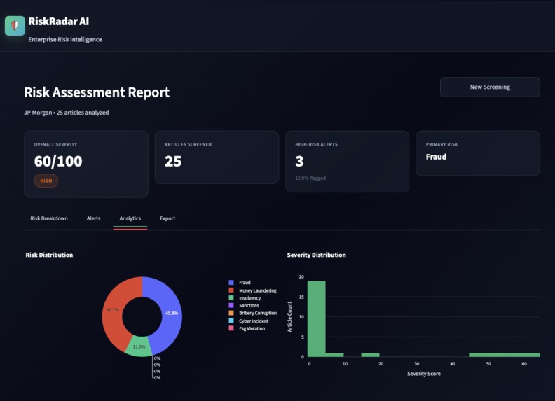 RiskRadar AI – screenshot 7