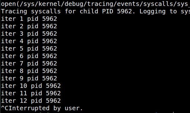 Syscall Latency eLiteTrace – screenshot 1