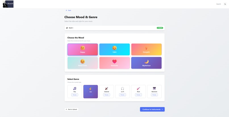 MuseAI – screenshot 2
