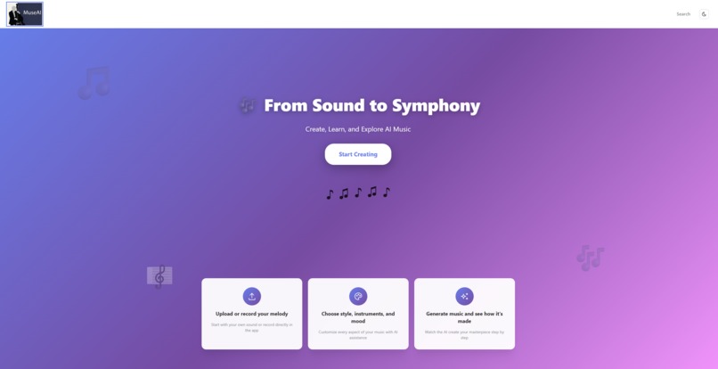 MuseAI – screenshot 1