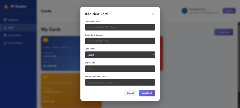 PF Tracker – screenshot 6