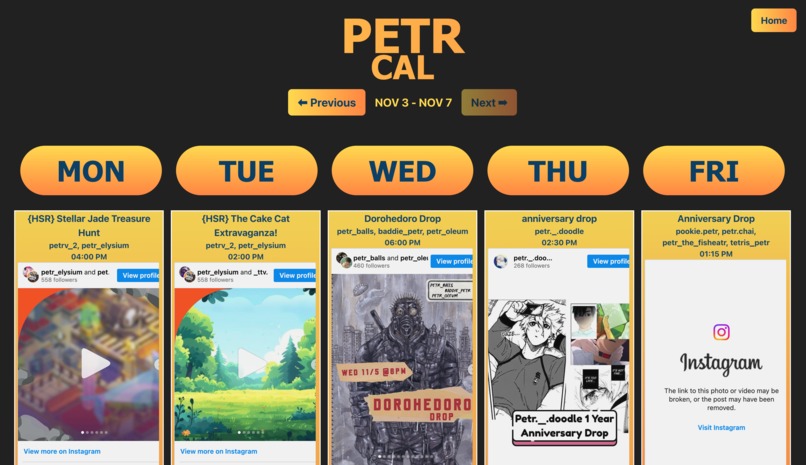 PetrCAL – screenshot 1