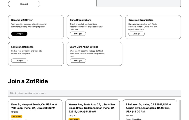 ZotRide – screenshot 8