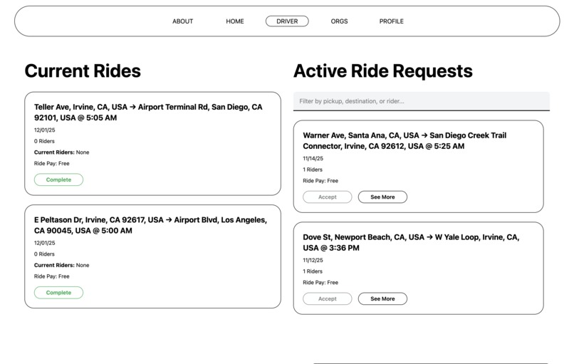 ZotRide – screenshot 12