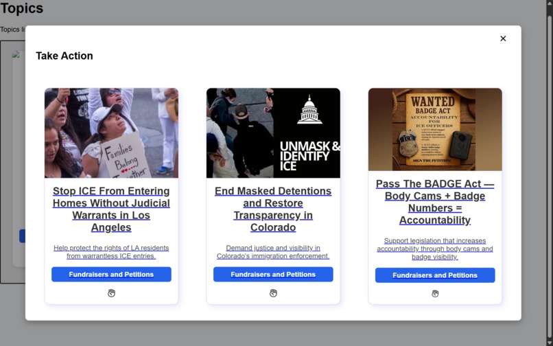 Civic Lens – screenshot 3
