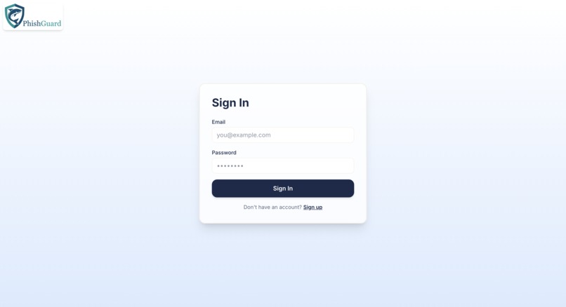 PhishGuard – screenshot 2